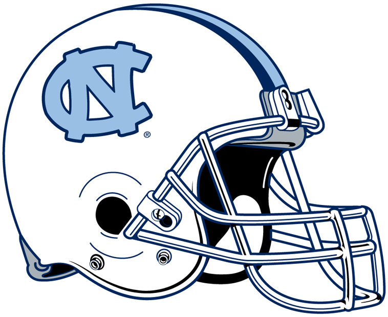 North Carolina Tar Heels 1999-Pres Helmet Logo v2 diy iron on heat transfer